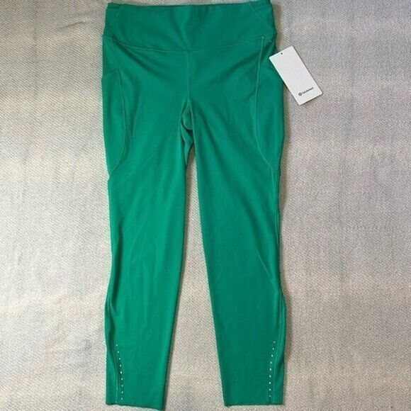 Lululemon Fast Free Leggings Size 12 NWT $128 POCKETS Kelly Green Updated - Picture 12 of 12